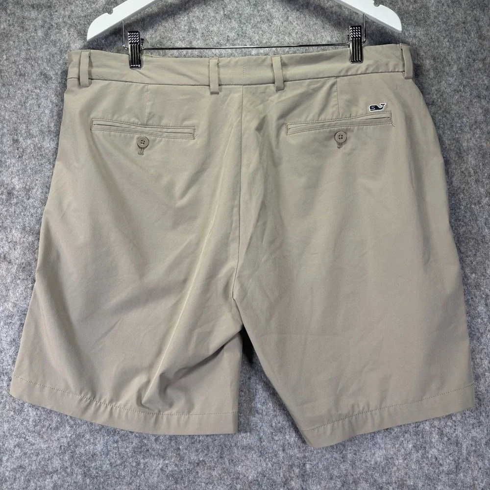 Vineyard Vines Men's Shorts 38 Khaki Performance Breaker Short Golf‎ Chino